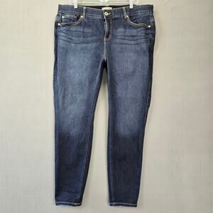 Torrid Dark Blue Skinny Jeans